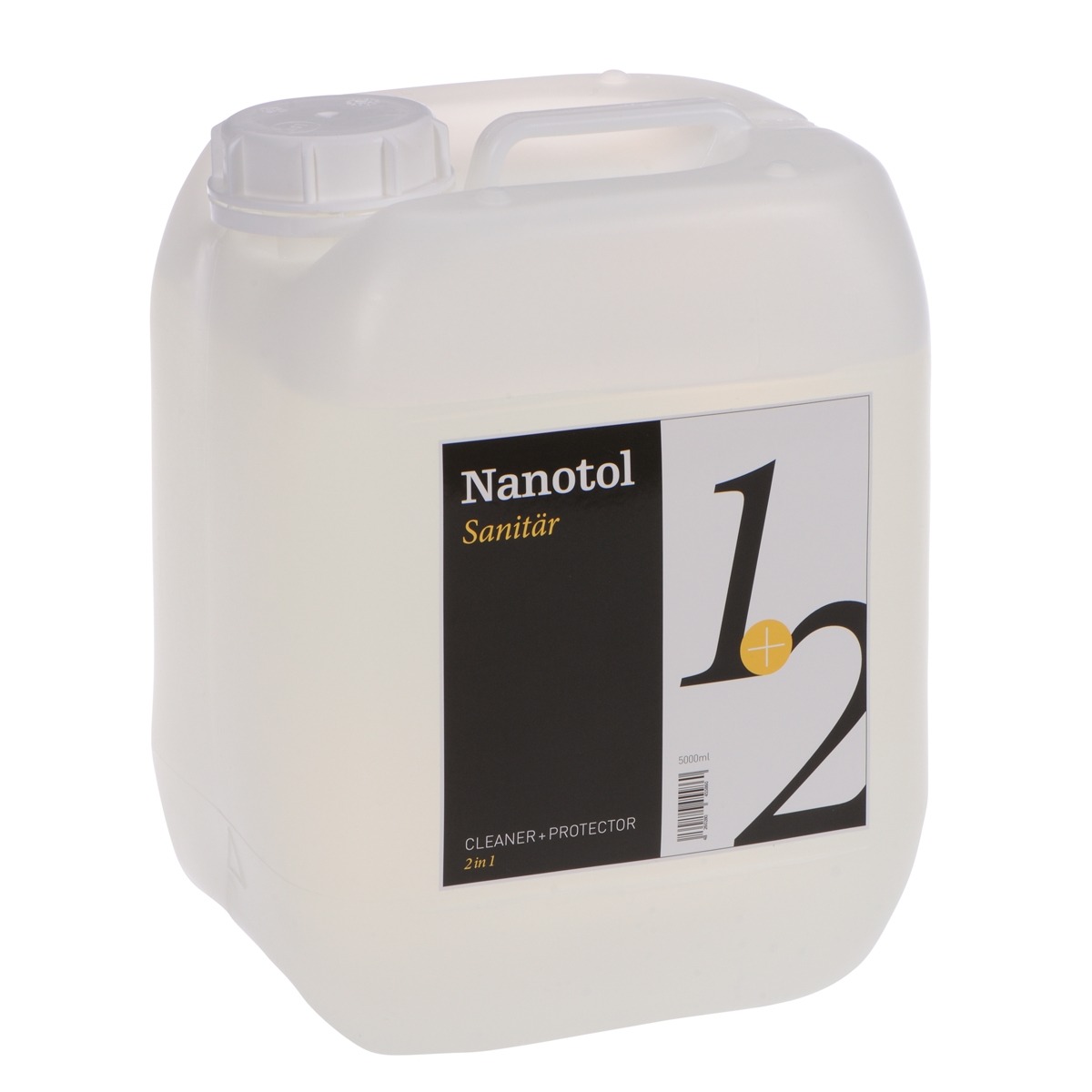Nanoversiegelung Produktbild von Nanotol Sanitär 2in1 5000 ml - Schnellversiegelung und Auffrischer für 800 qm geeignet für Dusche, Badkeramik, Badfliesen u.v.m.