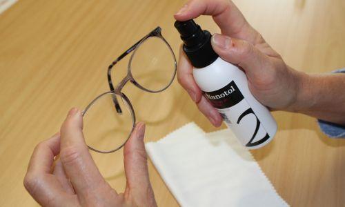 nanotol displays brillen context anwendungsbereich brille nanotol protector aufspruehen saubere