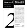 Etikett von Nanotol Mineralische Oberflächen Protector